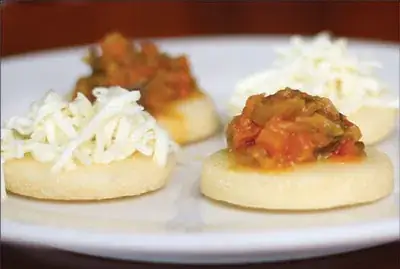 Arepitas fritas con Hogao