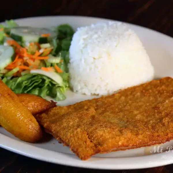 Chuleta de cerdo asada o apanada
