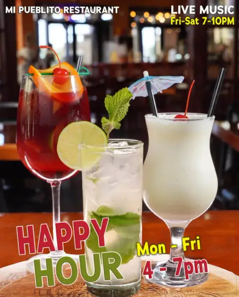 Happy hour at Mi Pueblito